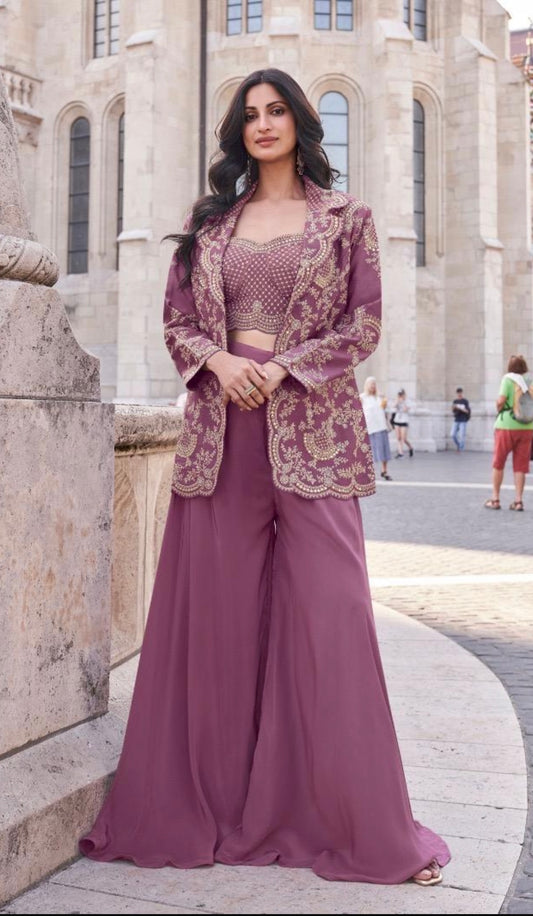 Indo-Western palazzo dress