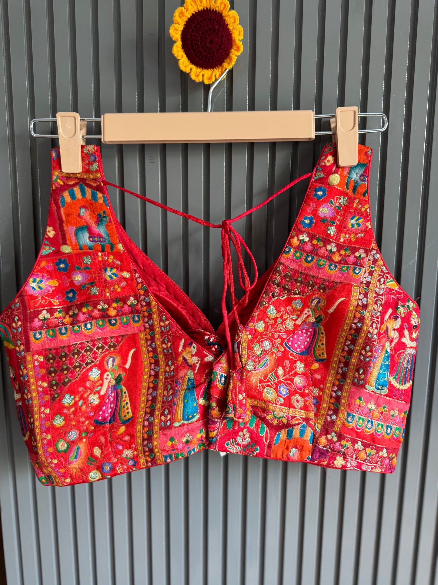 traditional multi-coloured weaved brocade blouses | ready to wear collection