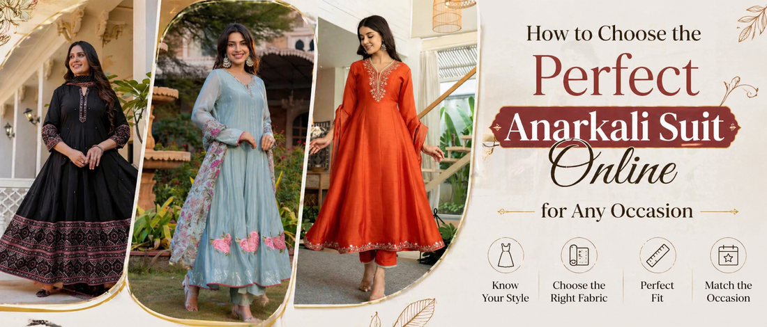 Perfect Anarkali Suit Online for Any Occasion