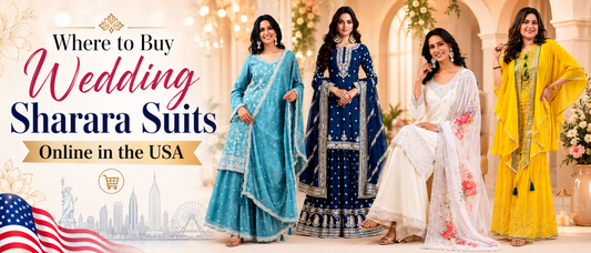 Wedding Sharara Suits Online in the USA