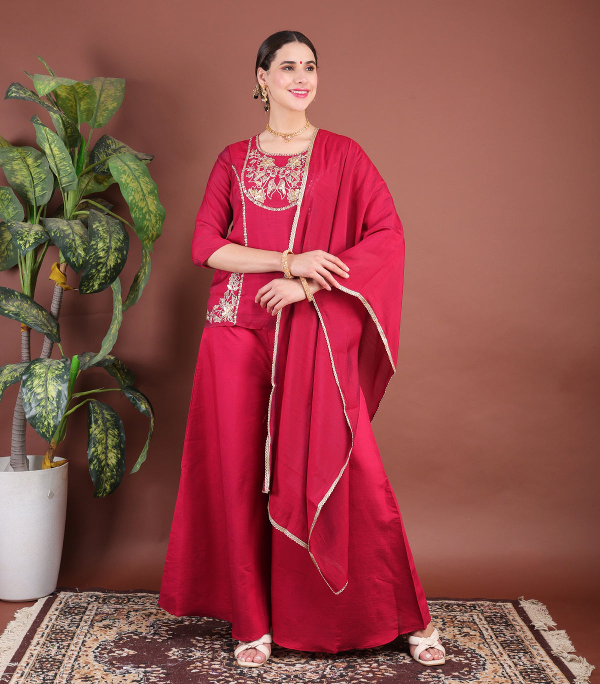 party wear indo western dress