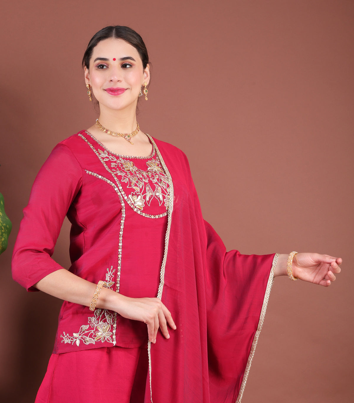 party wear indo western dress