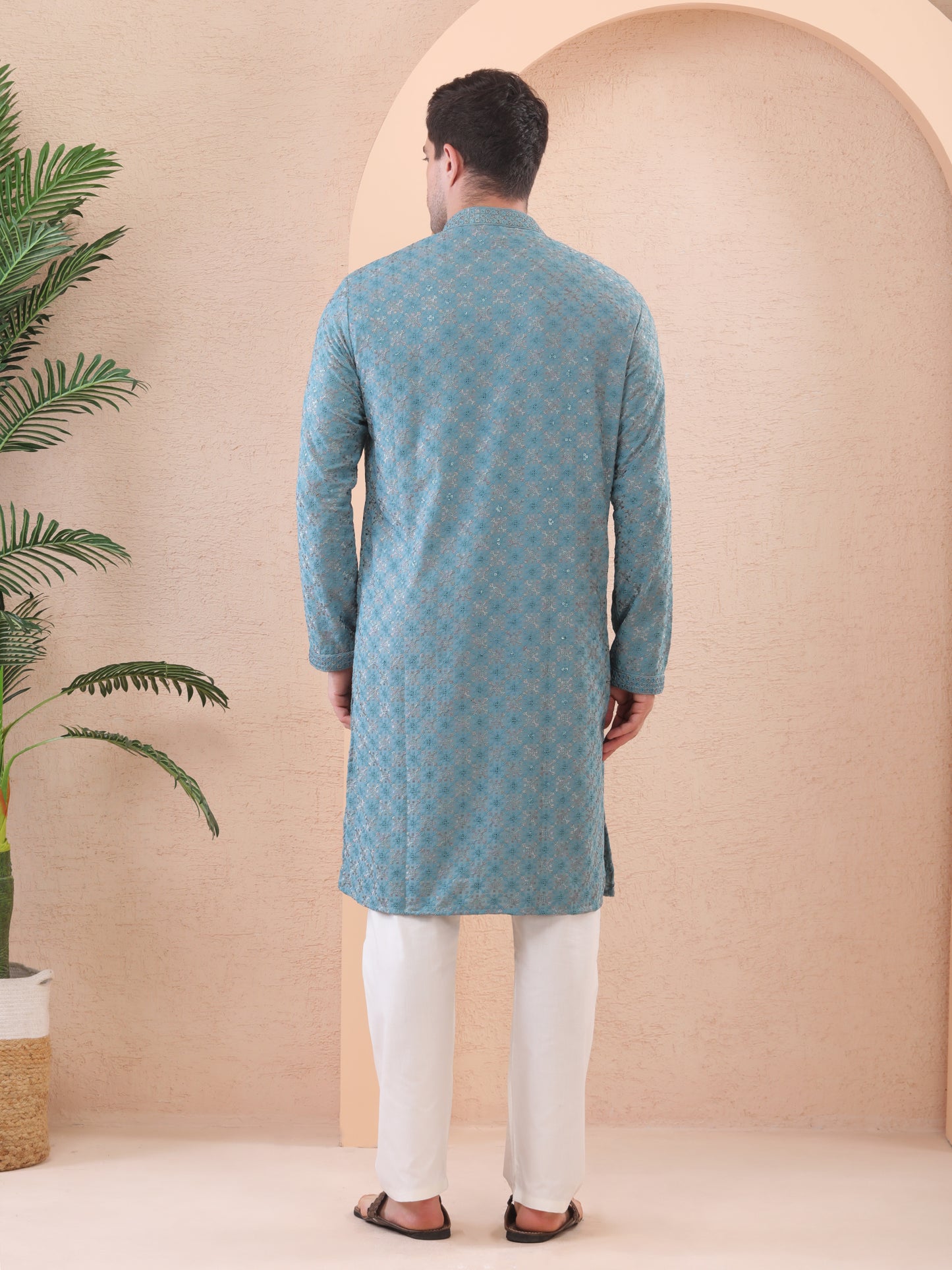 mens cotton kurta pajama set 