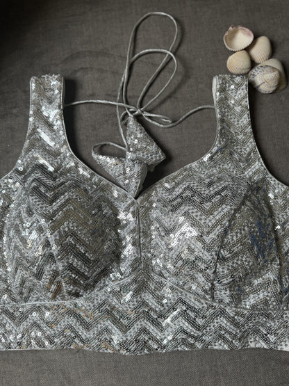 Silver Blouse