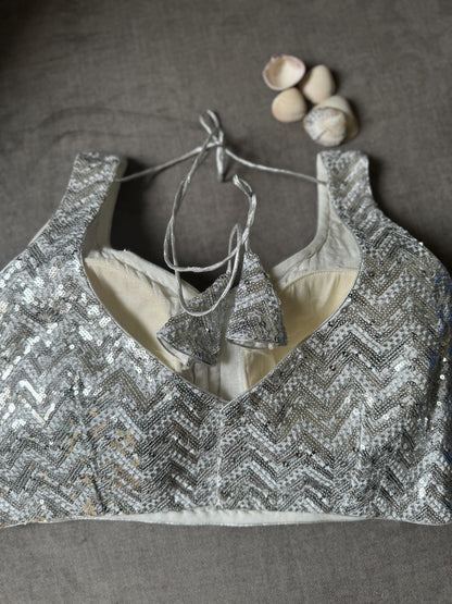 Silver Blouse