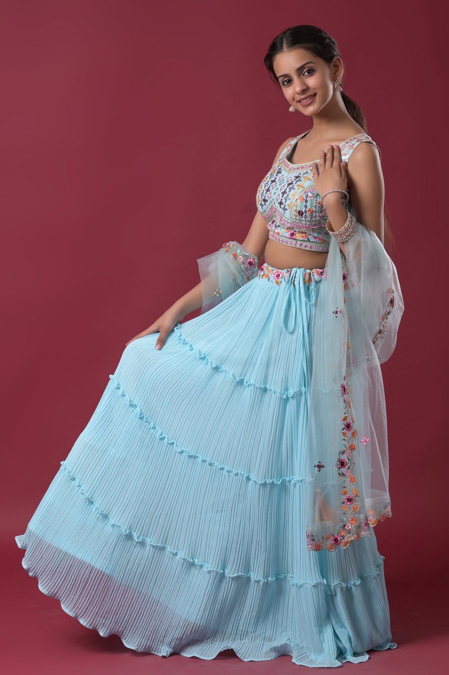 party wear lehngas
