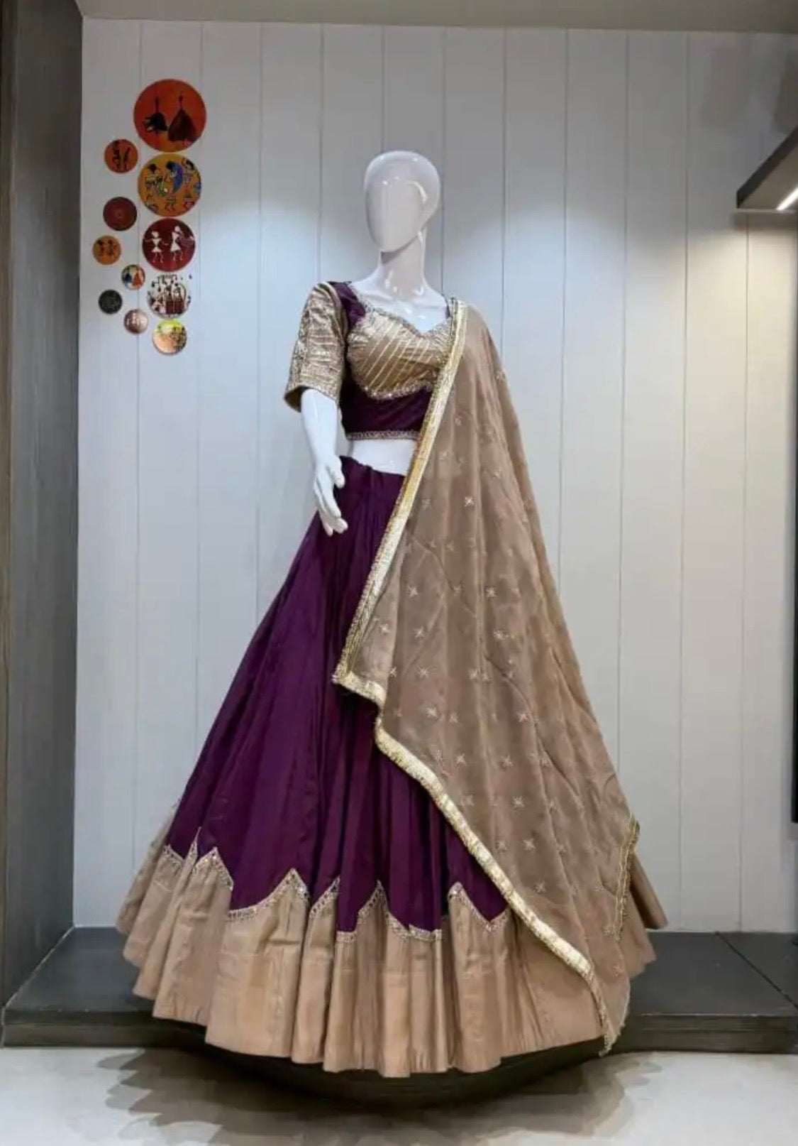 chaniya choli for garba nights