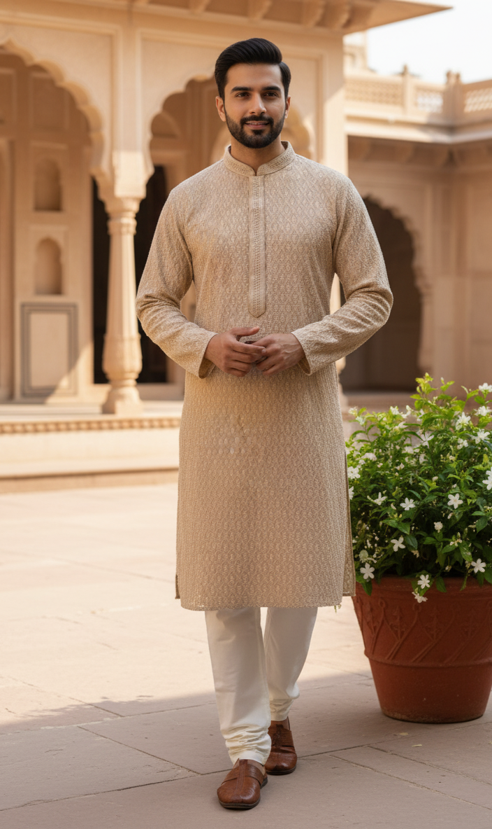 cotton kurta pajama for men