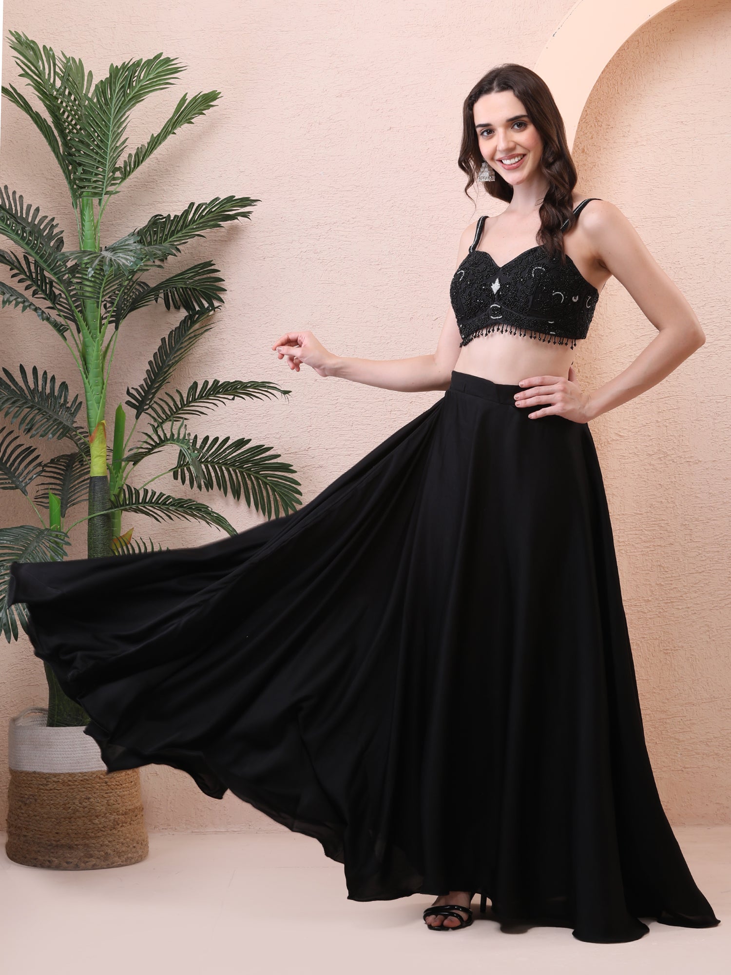 black skirt online