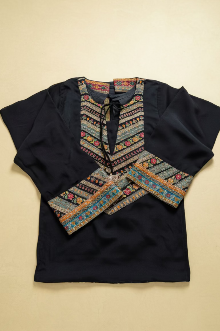 embroidered co ord set