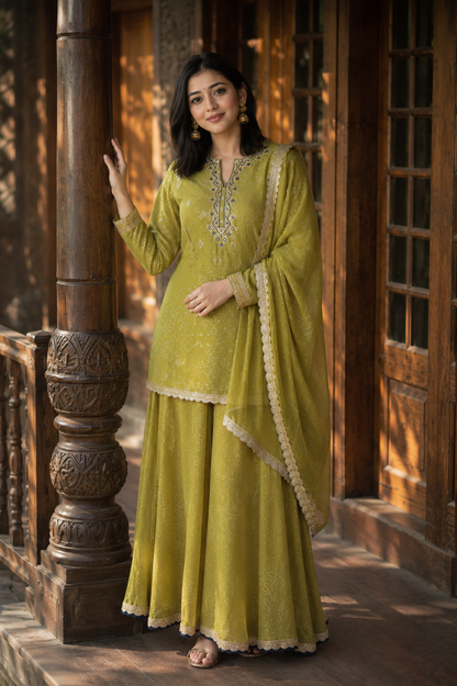 Sharara Suit for Wedding