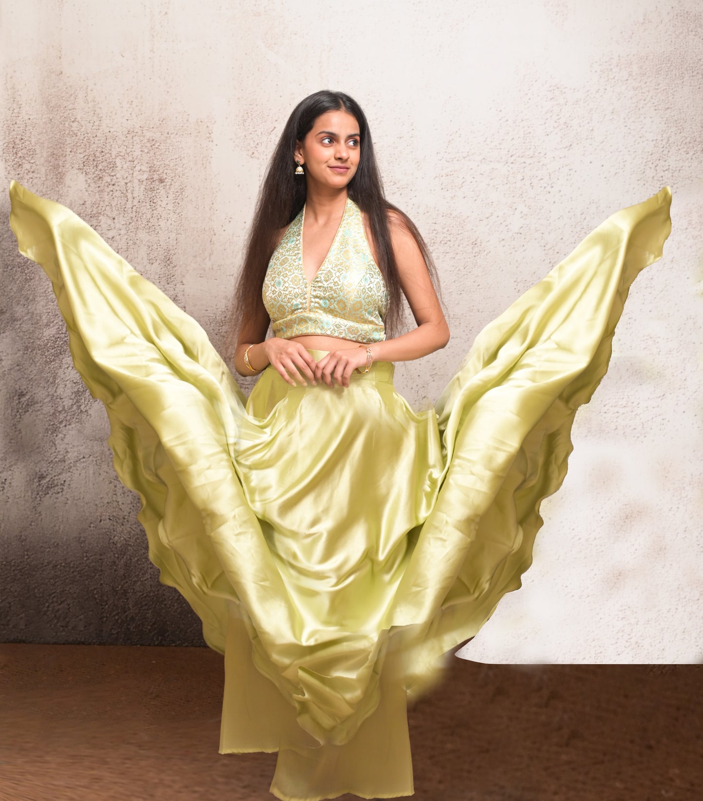 party wear indo western dress