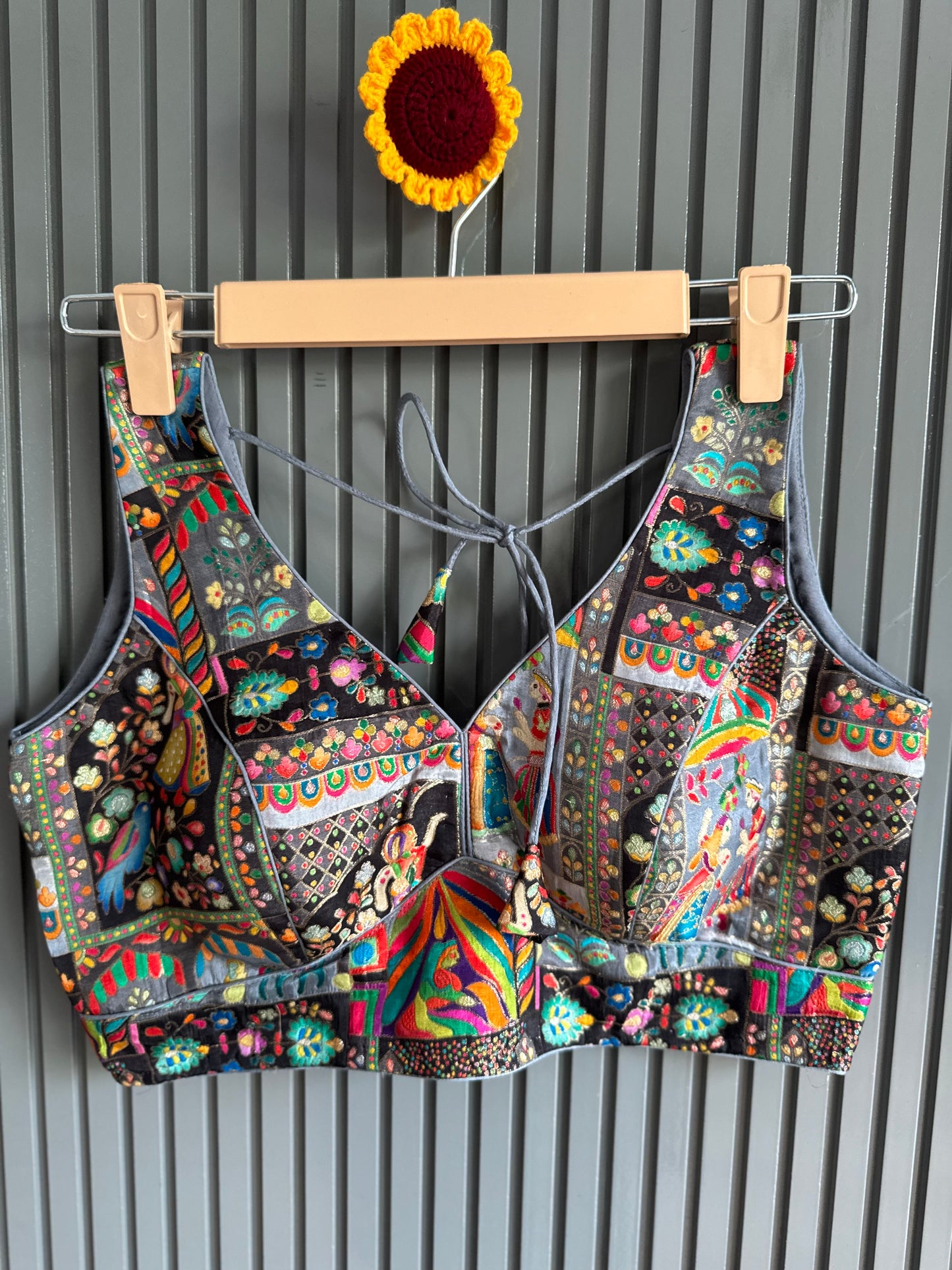 traditional multi-coloured weaved brocade blouses | ready to wear collection