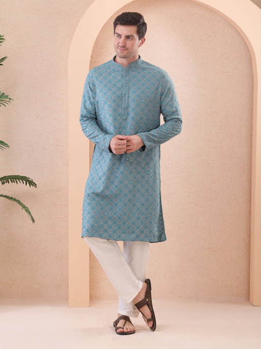 mens cotton kurta pajama set 