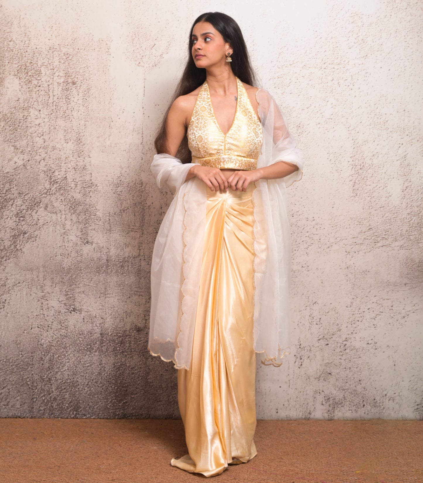 party wear indo western dress