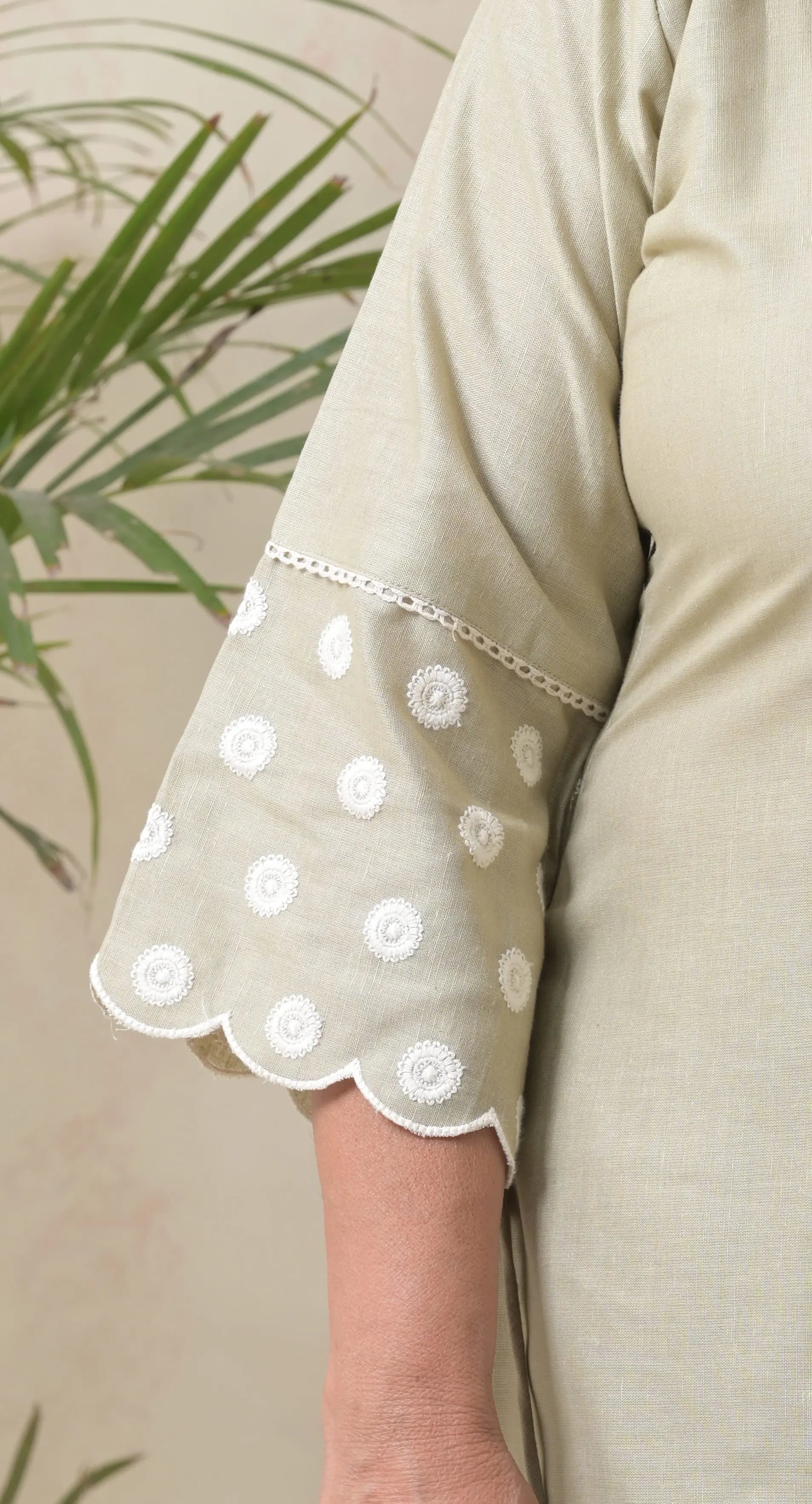 linen cotton co-ord set for women