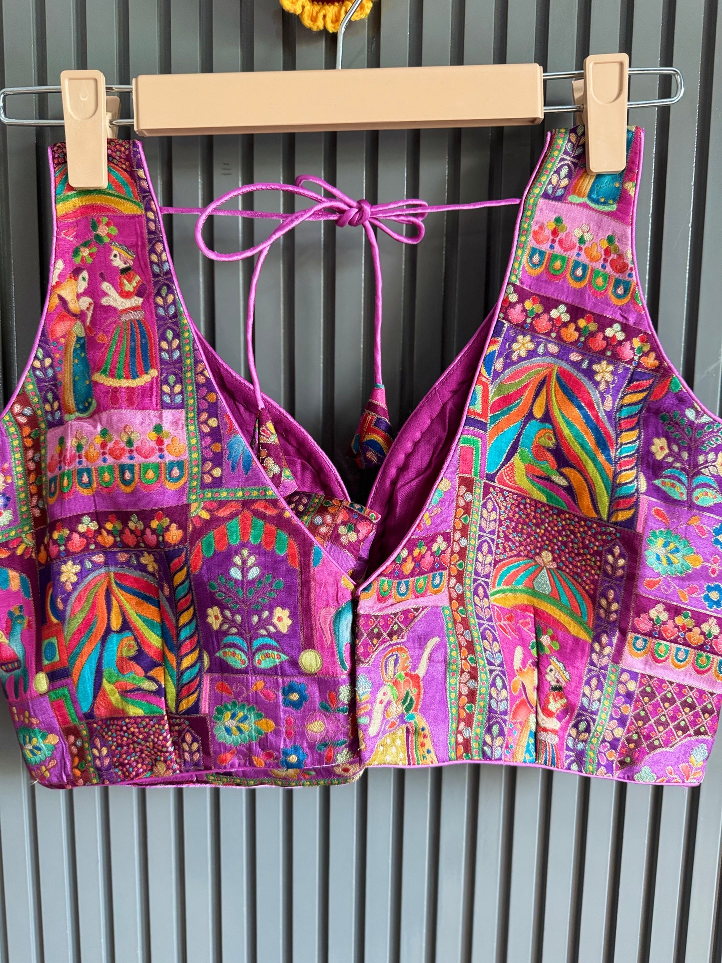 traditional multi-coloured weaved brocade blouses | ready to wear collection