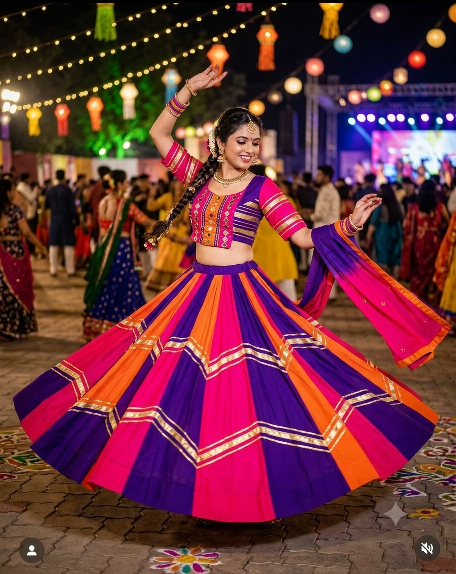 cotton Chaniya choli