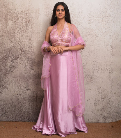 party wear dress indo western