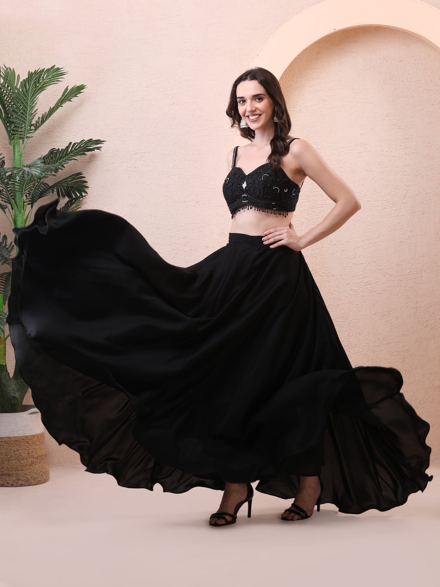 black skirt online