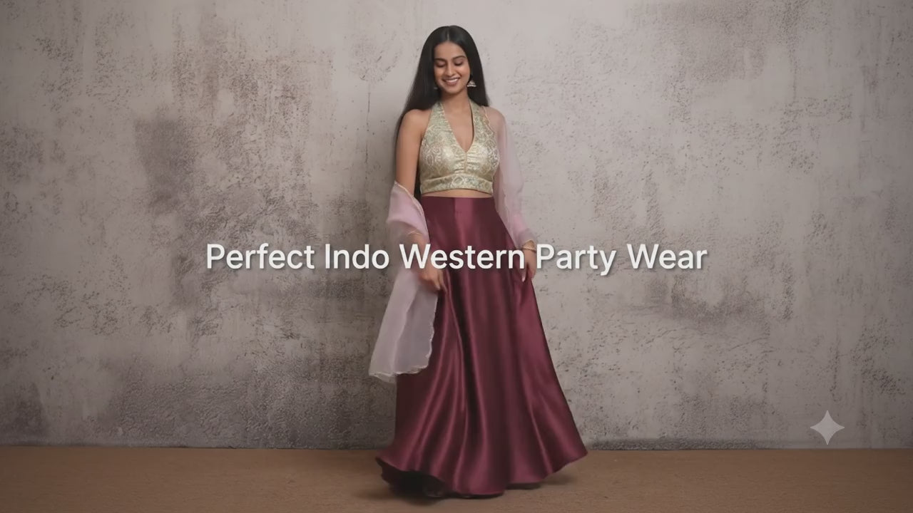 Party Wear Indo Western Dress