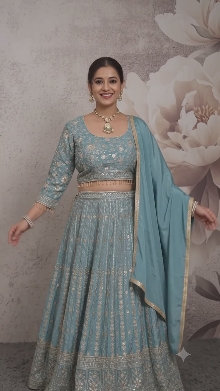 Party Wear Designer Lehenga Online USA