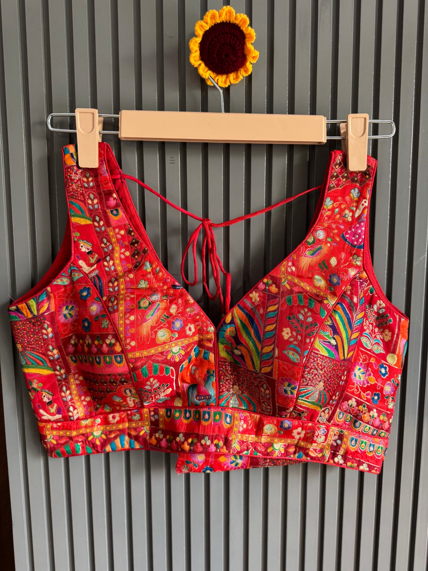 traditional multi-coloured weaved brocade blouses | ready to wear collection