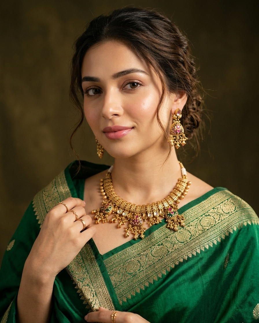 gold necklace for women