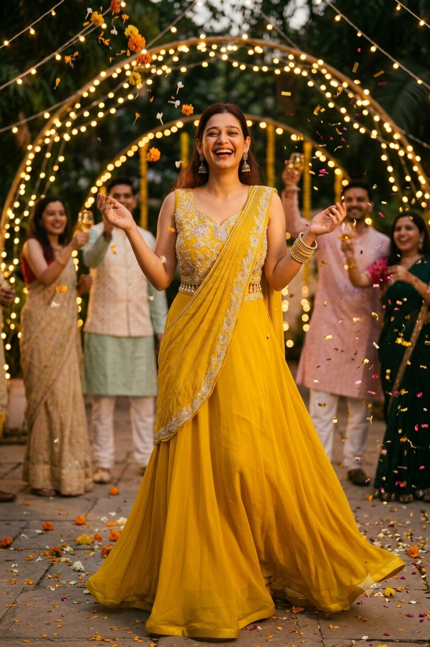 readymade saree for women