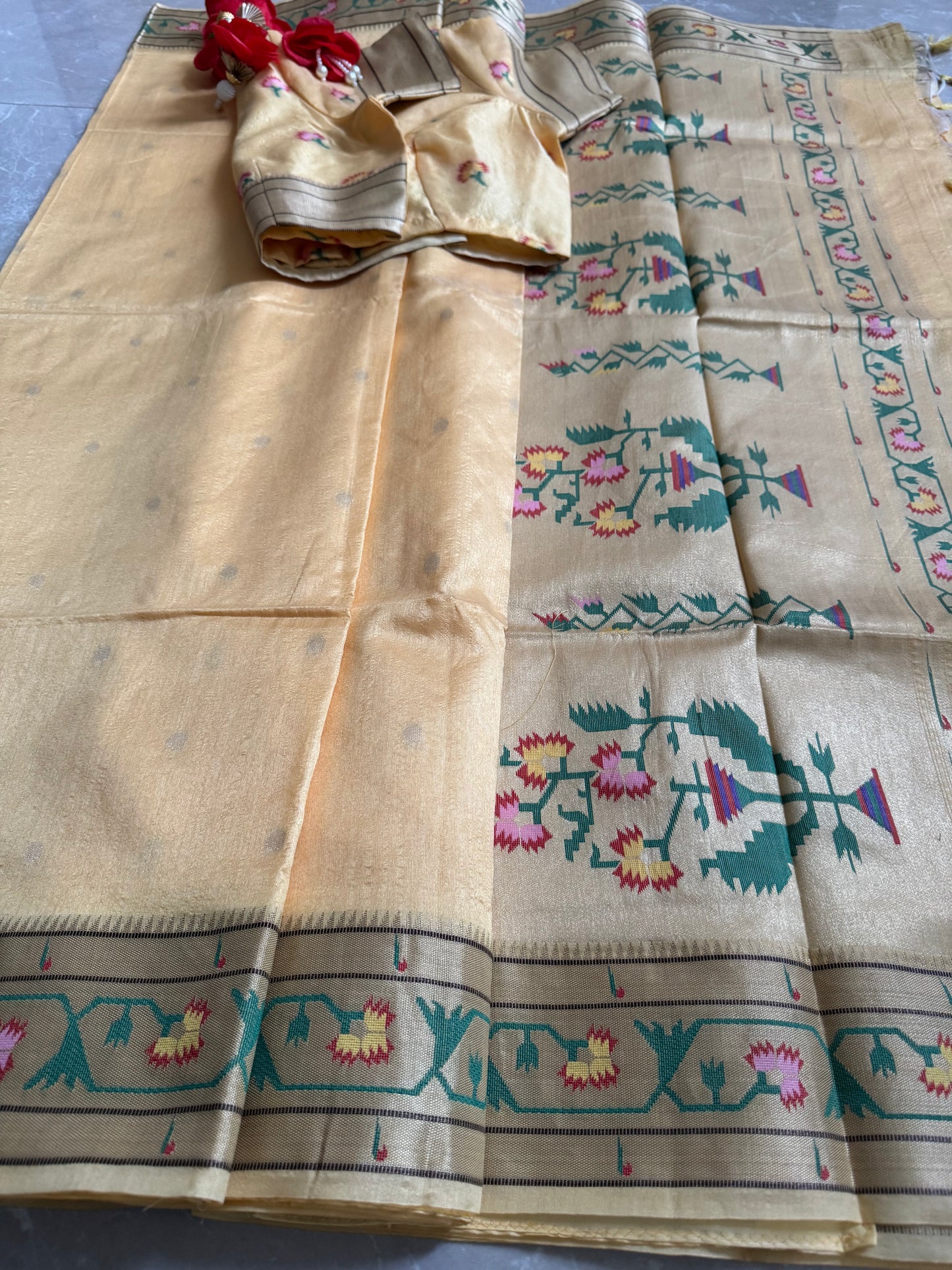 silk saree for women.