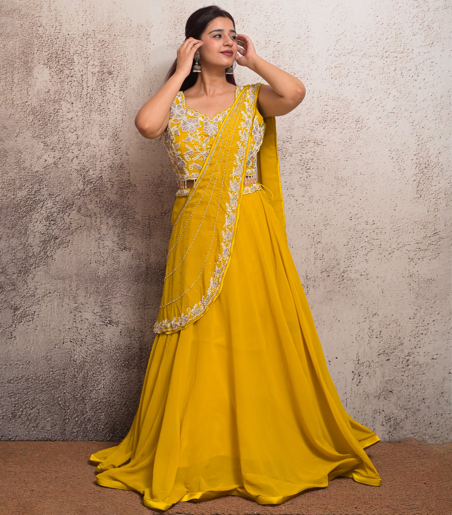 readymade saree for women