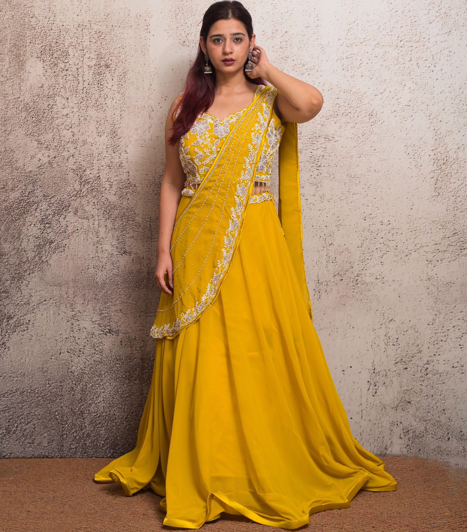 readymade saree for women